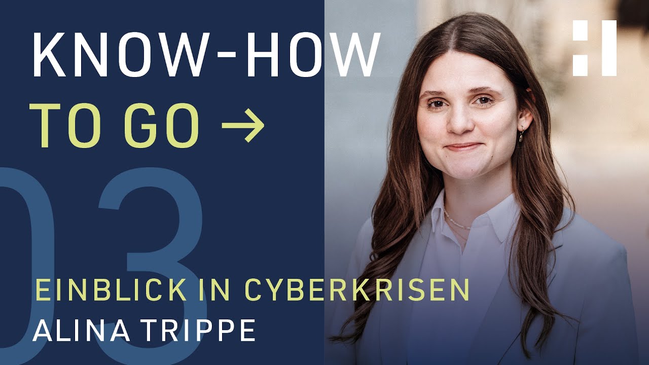 Know-how to go - Cyberkrise: Krisenstabsübungen
