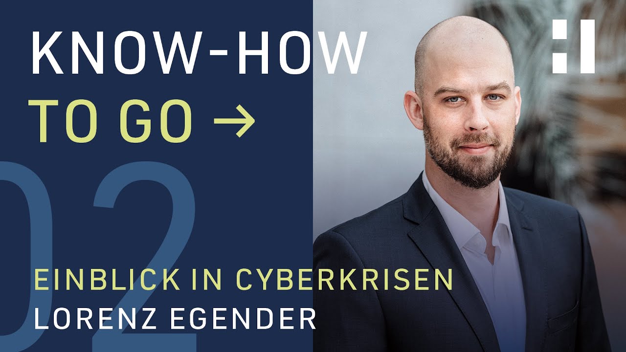 Know-how to go - Cyberkrise: Krisenkommunikation