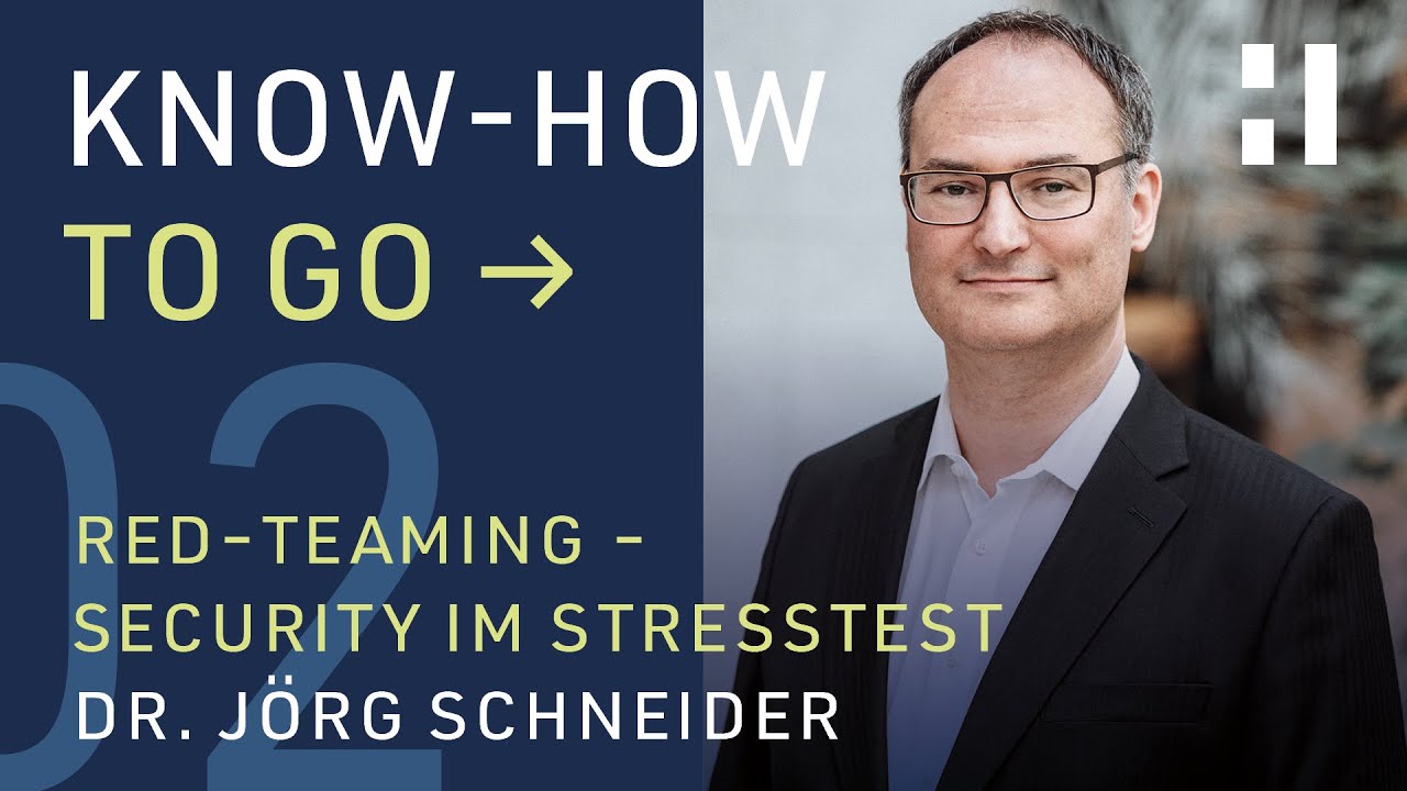Know-how to go - Red-Teaming: Grundsätzliches zum Red-Teaming